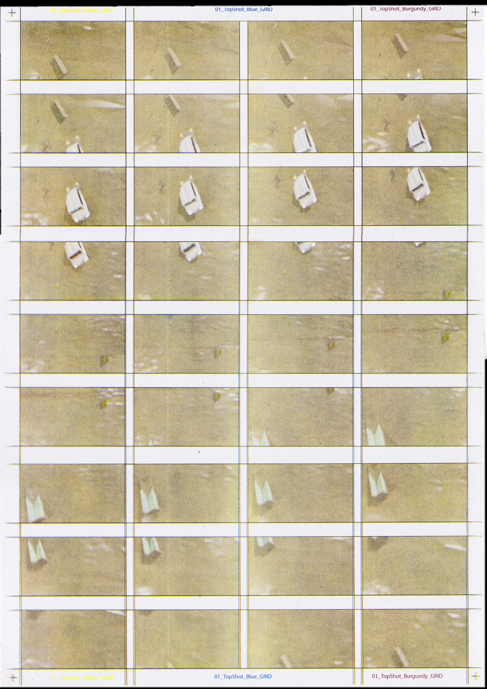 A Riso printed page